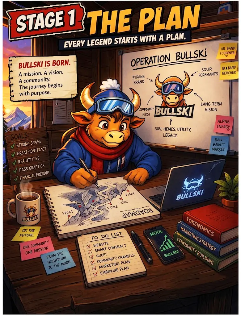 Bullski holding a hand-drawn map left by his grandfather Frosthorn